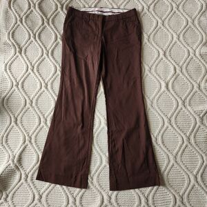 The Limited Drew Fit Chocolate Brown Bootcut Dress Pants - Size 6